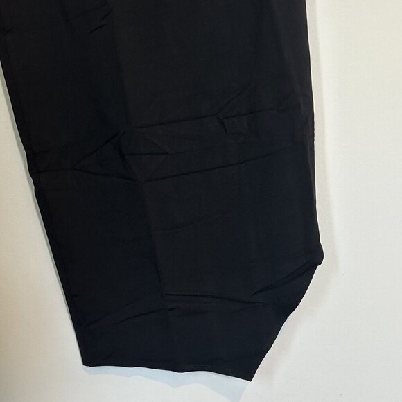 NWT Susana Monaco Black Asymmetrical One Shouldered Dress - Large - Picture 7 of 10